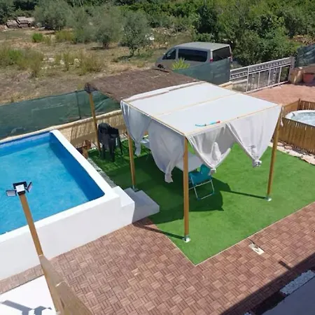 Villa Oasis Relax Piscina, Jacuzzi Y Espacio Mascotas